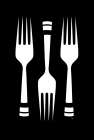 Forks Kitchen Print