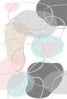 Pastel Stones I Art Print