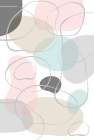 Pastel Stones II Art Print