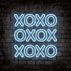 XOXO Blue Art Print