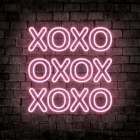XOXO Pink Art Print