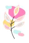 Pastel Flower Art Print