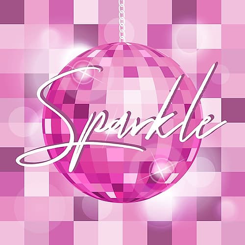 Sparkle Disco Ball Art Print