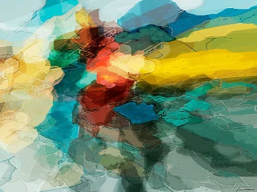 Shapes I Art Print