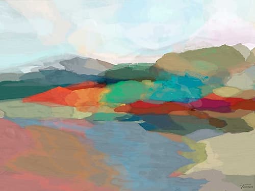 Strata II Art Print