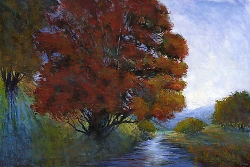 Summer Brook I Art Print