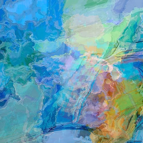 Random I Art Print