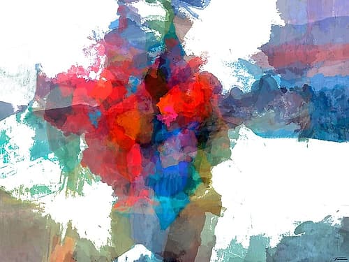 Spatial III Art Print