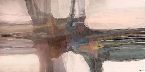 Beige Sculpture II Art Print
