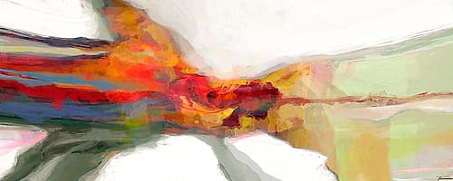 Vibrant Sculpture Art Print