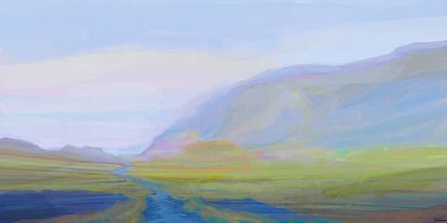 Light Landscape II Art Print