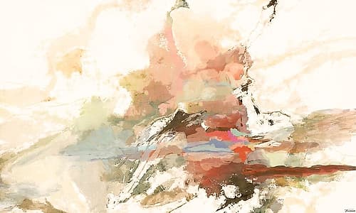 Turbulence  II Abstract Art Print
