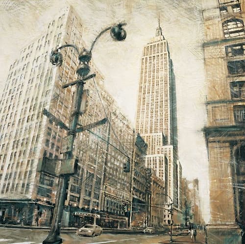 Empire State Building-Manhattan Art Print