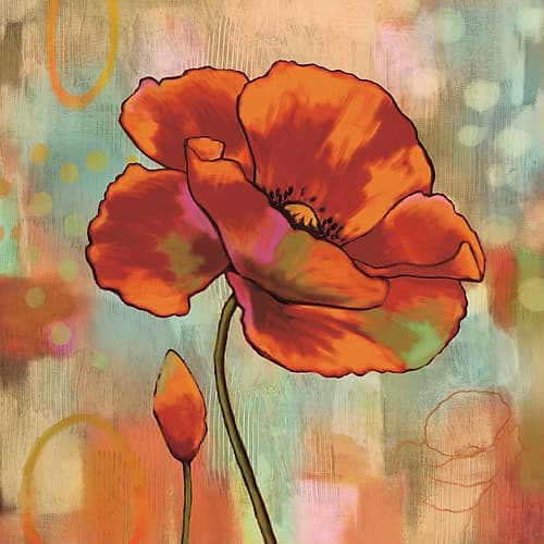 Fanciful II Art Print by Nicole Sutton