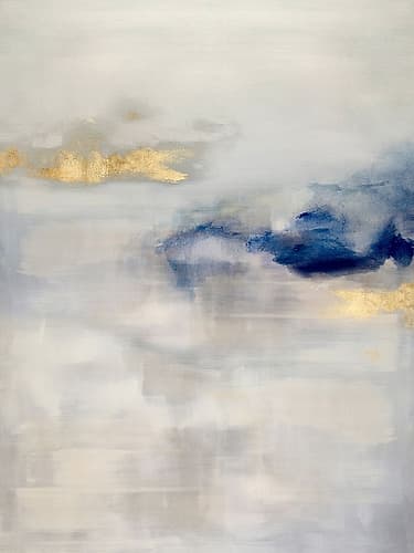 Ethereal with Blue I Art Print