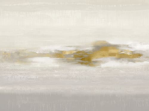 Ethereal with Gold II Art Print