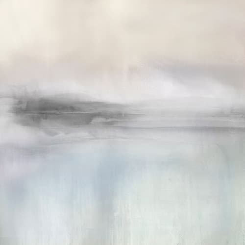 Stillness in Grey Art Print
