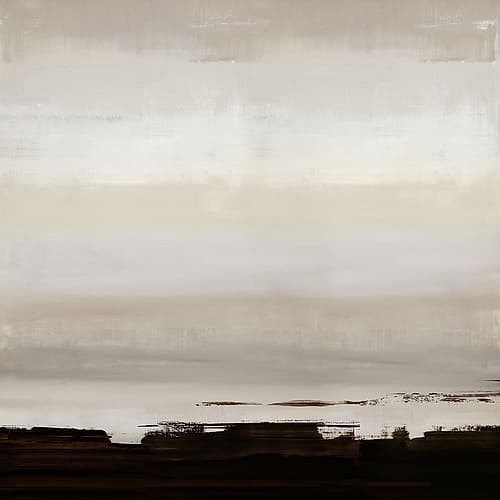 Chocolate Strokes I Art Print