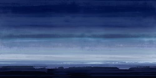Highlight Indigo Art Print