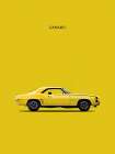 Chev Camaro 1969 Art Print