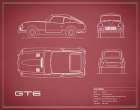 Triumph GT6 Mk1 White Art Print