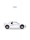 Ford RS200 1987 Art Print