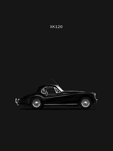 Jaguar XK120 Coupe 1952 Games and Sports Print