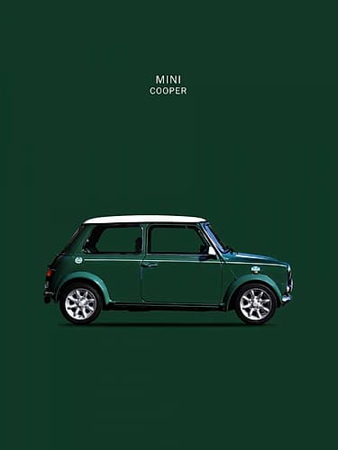 Mini Cooper 1999 Games and Sports Print