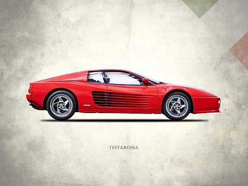Ferrari Testarossa 1996 Games and Sports Print