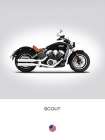 Indian Scout 2016 Vintage Print