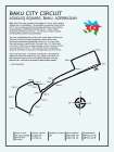 Baku City Circuit Art Print