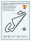 Barcelona-Catalunya Circuit Art Print