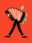 The Accordion Art Print