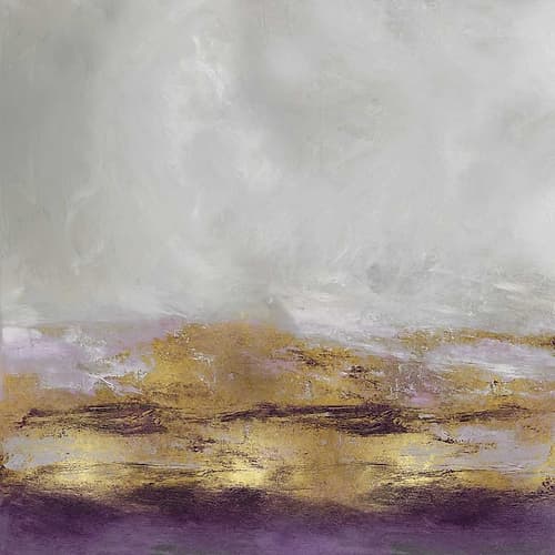 Terra in Amethyst Art Print