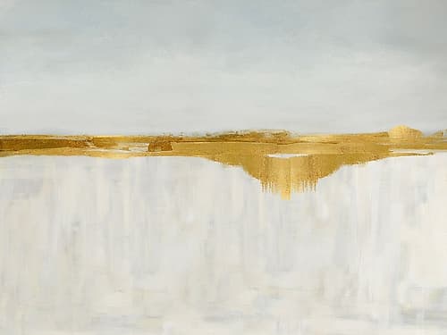 Gold Horizon II Art Print