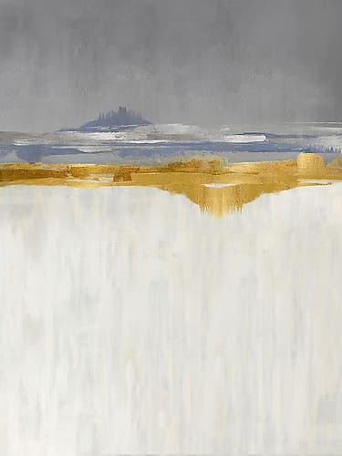 Gold and Silver II Art Print