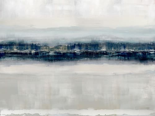 Reflections in Blue Art Print