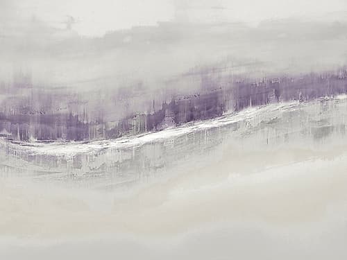 Flowing Amethyst Art Print