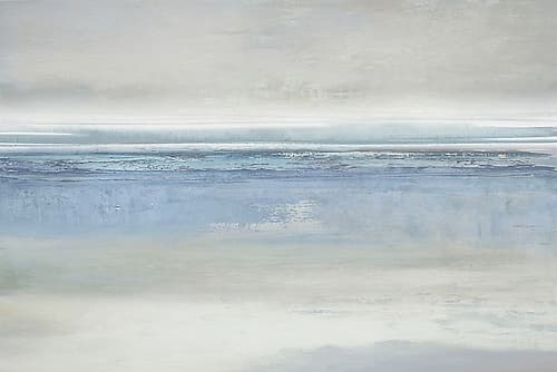 Blue Reflections Art Print by Jake Messina