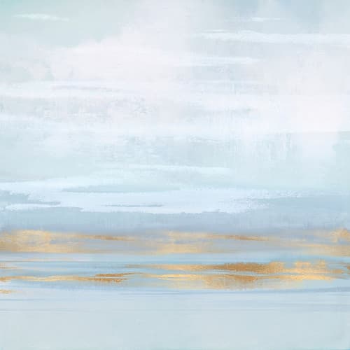 Sky Blue Reflection II Plage reproduction