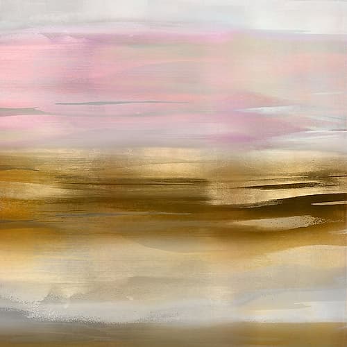 Gold Rush Pink Blush IIa Art Print