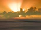USA, Hawaii, Kauai, sunset Art Print