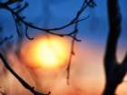 Abstract Sunset Art Print