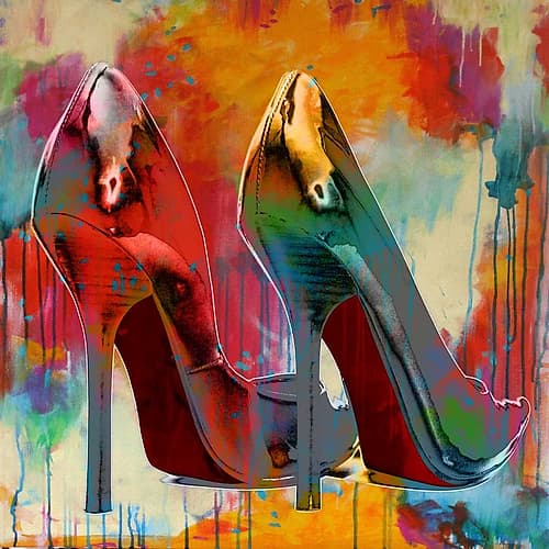 Stillettos I Art Print by Sarah McGuire