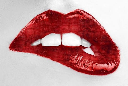 Luscious Red Art Print by Sarah McGuire