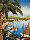 Cote d Azur I Art Print