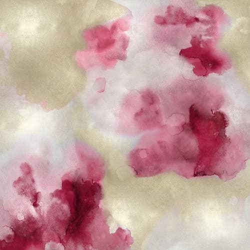 Whisper in Blush II Art Print by Lauren Mitchell