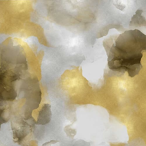 Whisper in Gold II Art Print by Lauren Mitchell