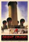 Orient Cruises, 1930 CA Art Print