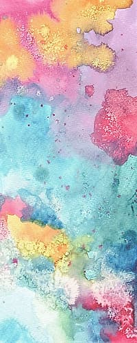MB Salty Watercolor I Art Print by Hillel Zaremba